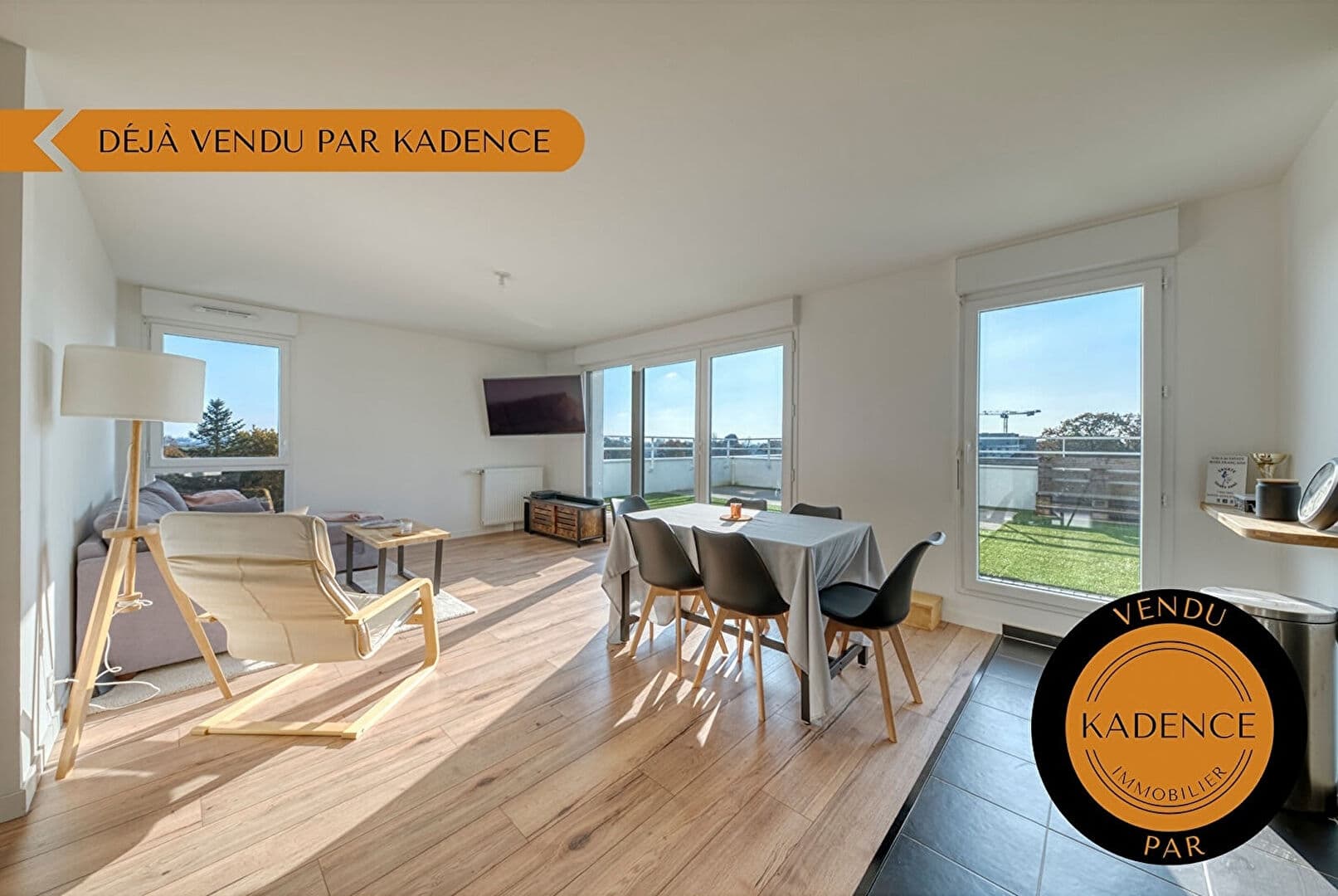 Appartement T4 80.02 m2 - Vezin-le-Coquet — Photo 1