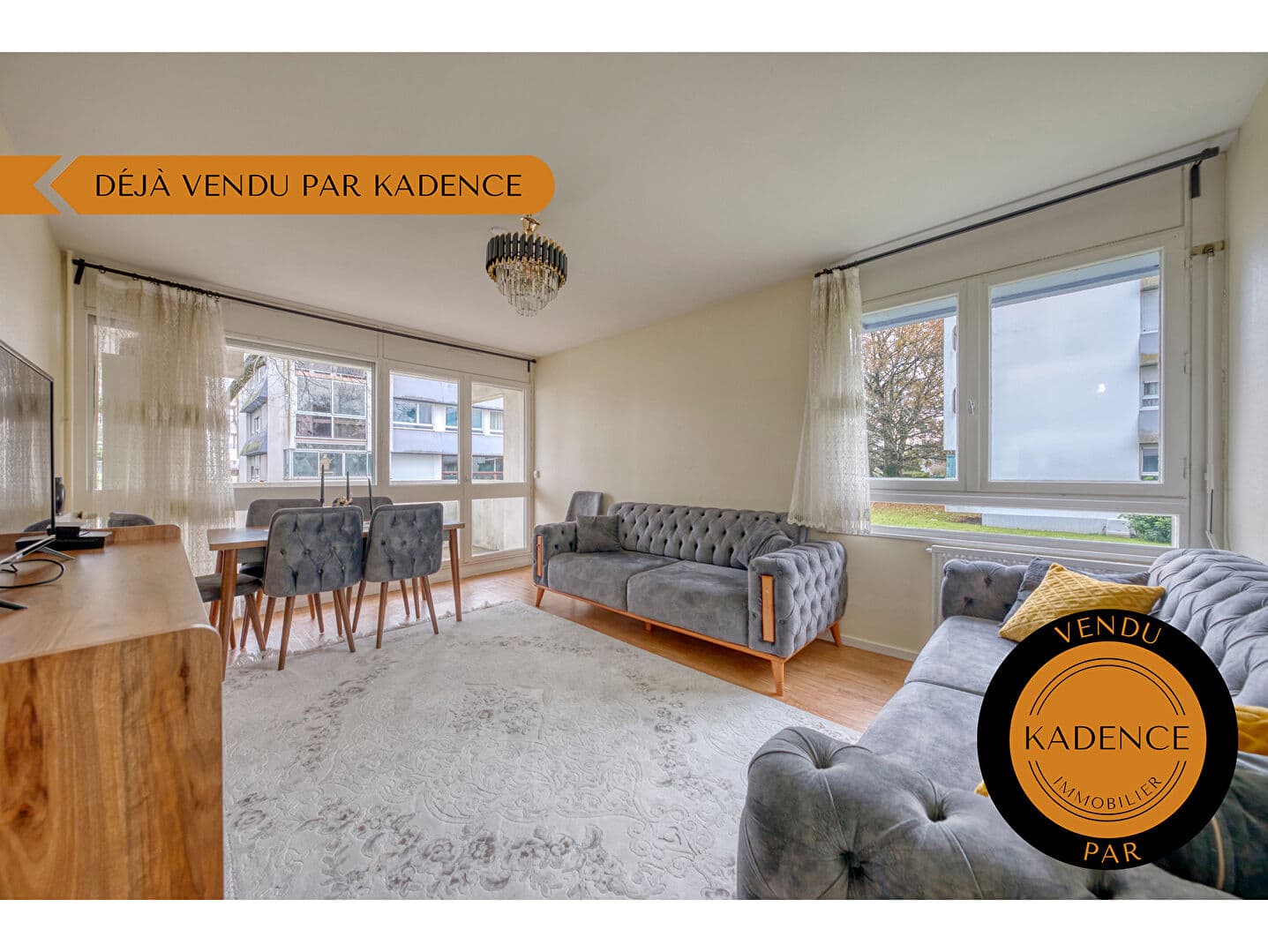 Appartement T3 62 m2 - Rennes Sud — Photo 1