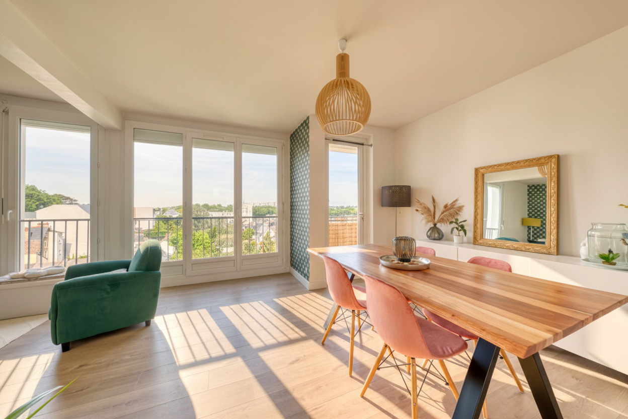 Appartement T3 – Bourg L&rsquo;Evêque